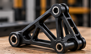 Soporte estructural diseñado para una articulación robótica